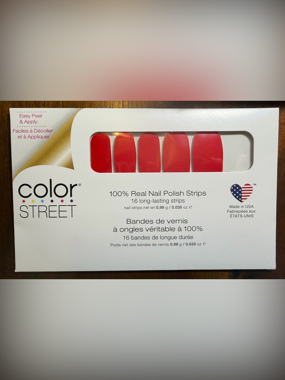 Color Street Set (Carmine Shine)